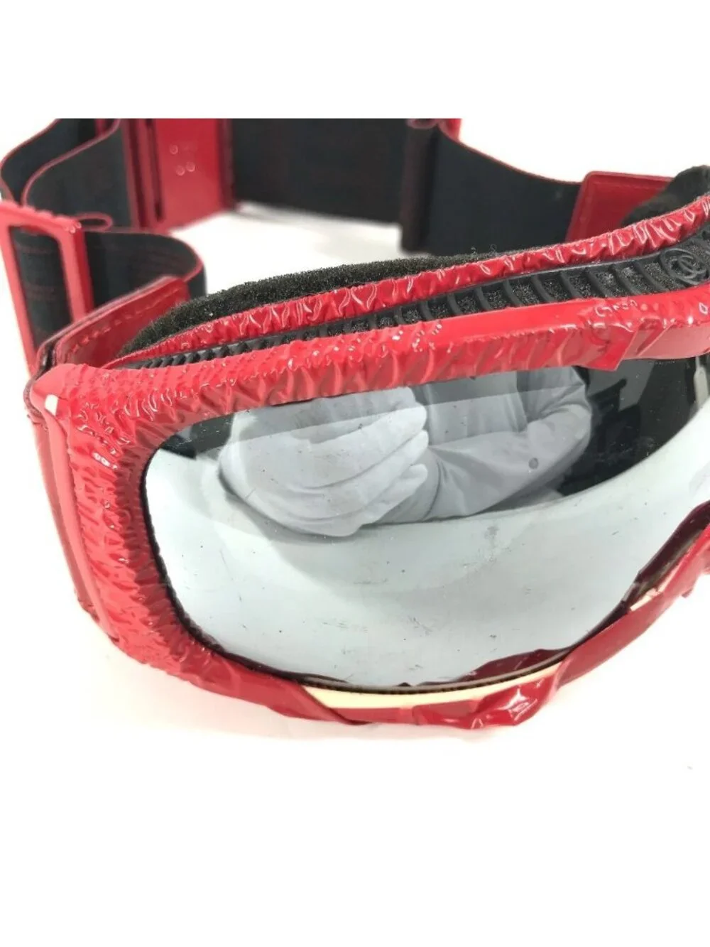 Chanel Goggle Sunglasses Acetate Red Eyewear